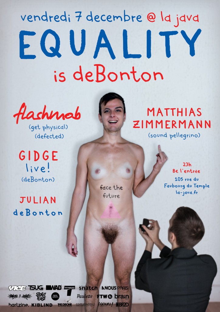 EQUALITY is deBonton