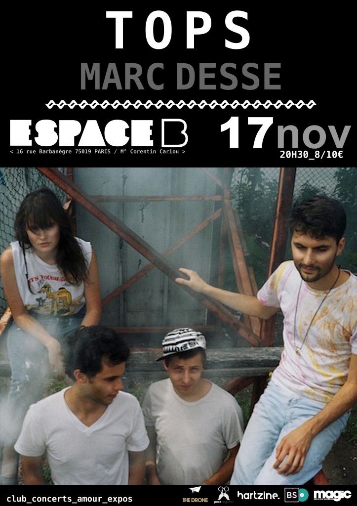 Tops et Marc Desse Ã  l'Espace B