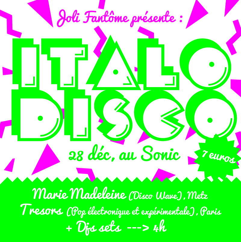 ITALO DISCO w/ MARIE MADELEINE & TRESORS