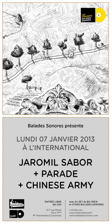 Les Balades Sonores en concerts et en showcases