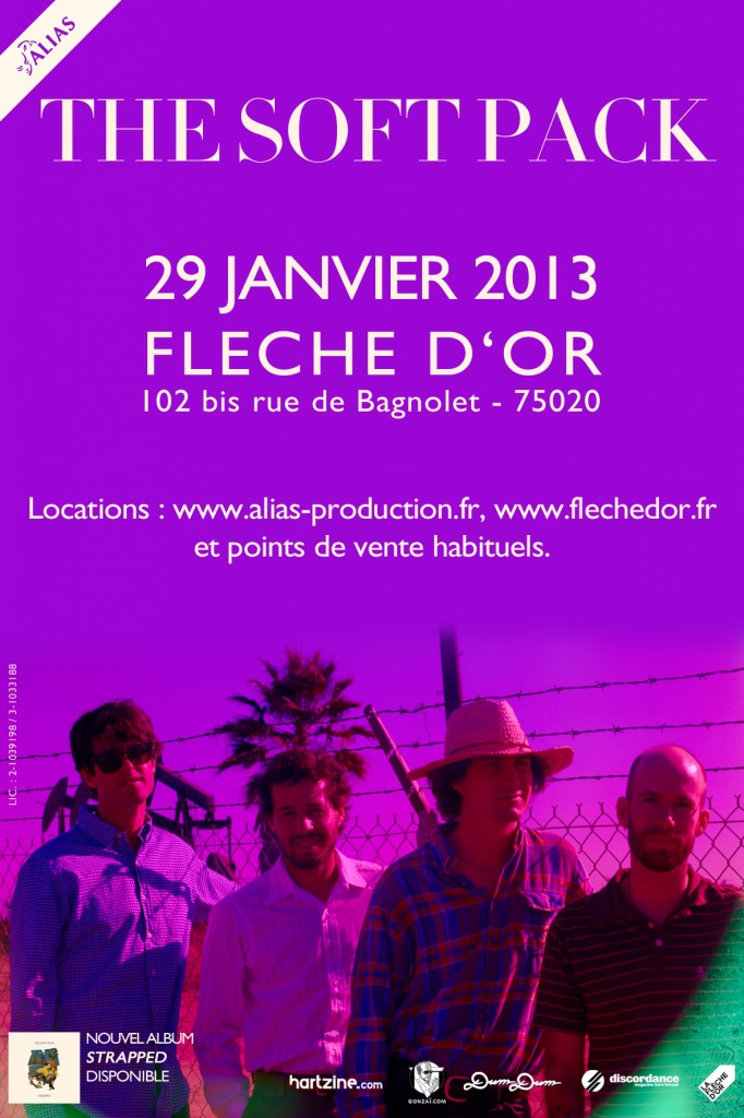 The Soft Pack Ã  la FlÃ¨che d'Or le 29 Janvier