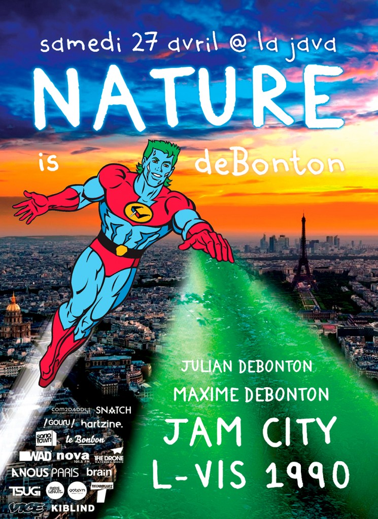 NATURE is deBonton w/L-VIS 1990 & JAM CITY