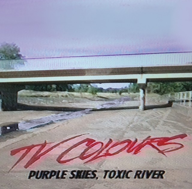 TV Colours - Purple Skies, Toxic River