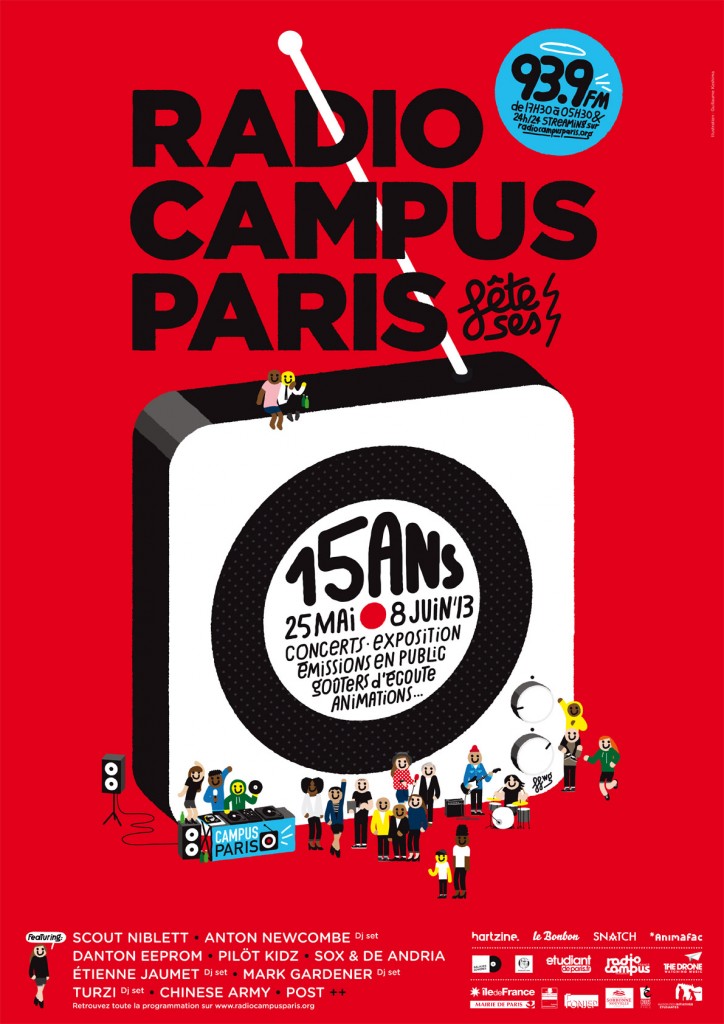 En 2013, Radio Campus Paris fÃªte ses 15 ansâ€¦ !