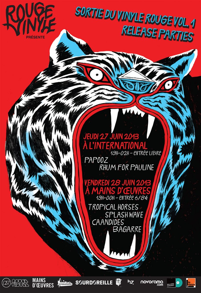 VINYLE ROUGE VOL. 1 & RELEASES PARTIES