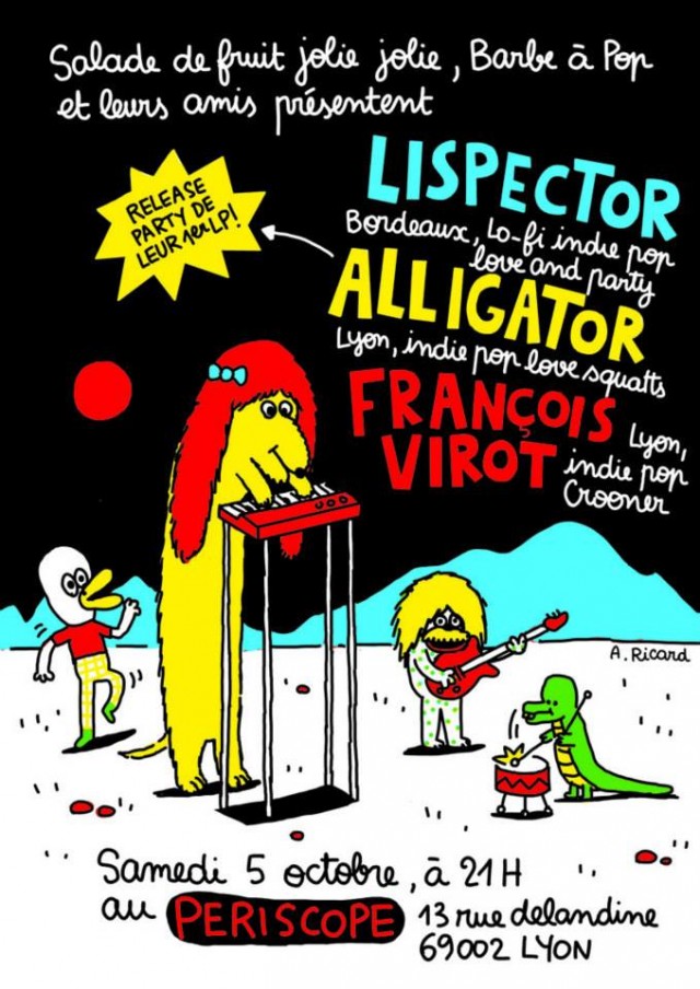 LISPECTOR, ALLIGATOR & FRANCOIS VIROT