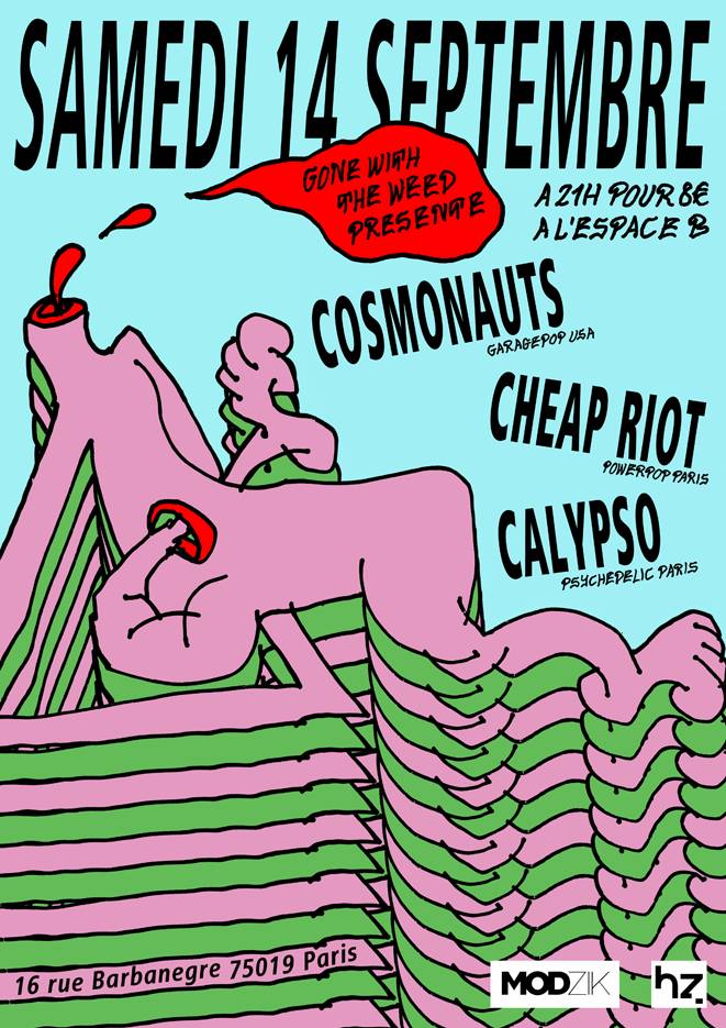 COSMONAUTS, CALYPSO & CHEAP RIOT
