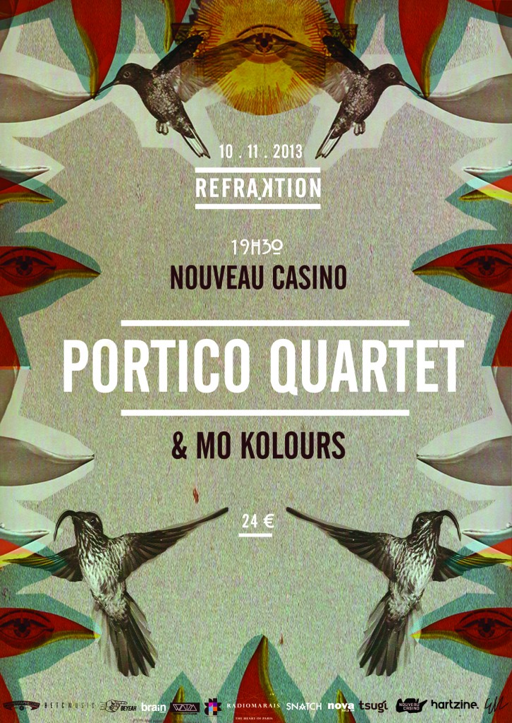REFRAKTION prÃ©sente PORTICO QUARTET & MO KOLOURS
