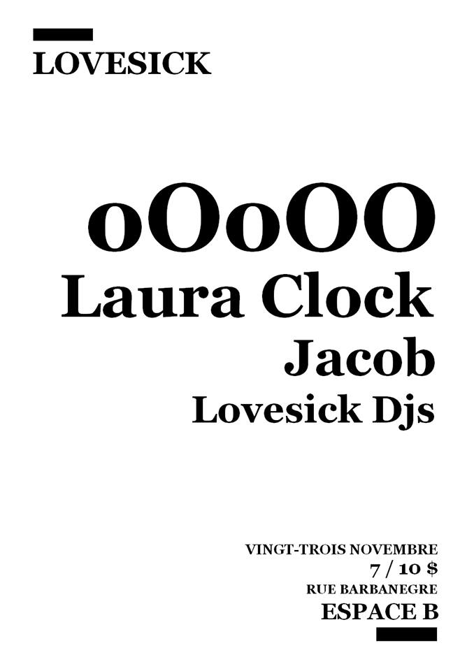 oOoOO & LAURA CLOCK