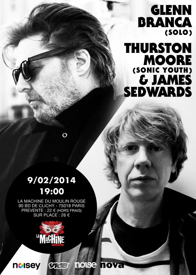 Glenn Branca et Thurston Moore