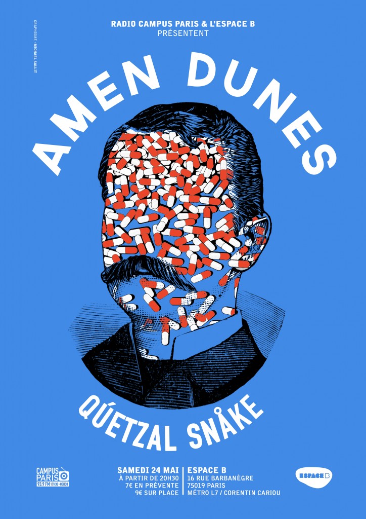 Amen Dunes, QÃºetzal SnÃ¥ke & Michelle Blades