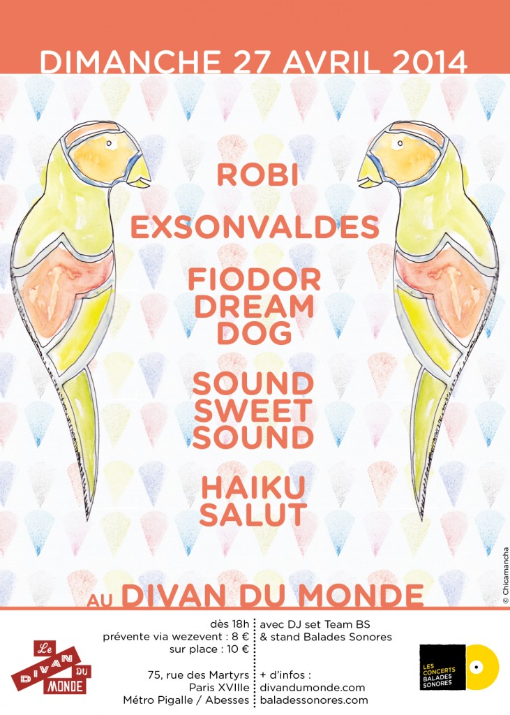 ROBI, EXSONVALDES, FIODOR DREAM DOG, SOUND SWEET SOUND & HAIKU SALUT