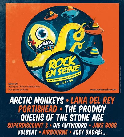 CONCOURS: Festival Rock En Seine, du 22 au 24 AoÃ»t Ã  Paris