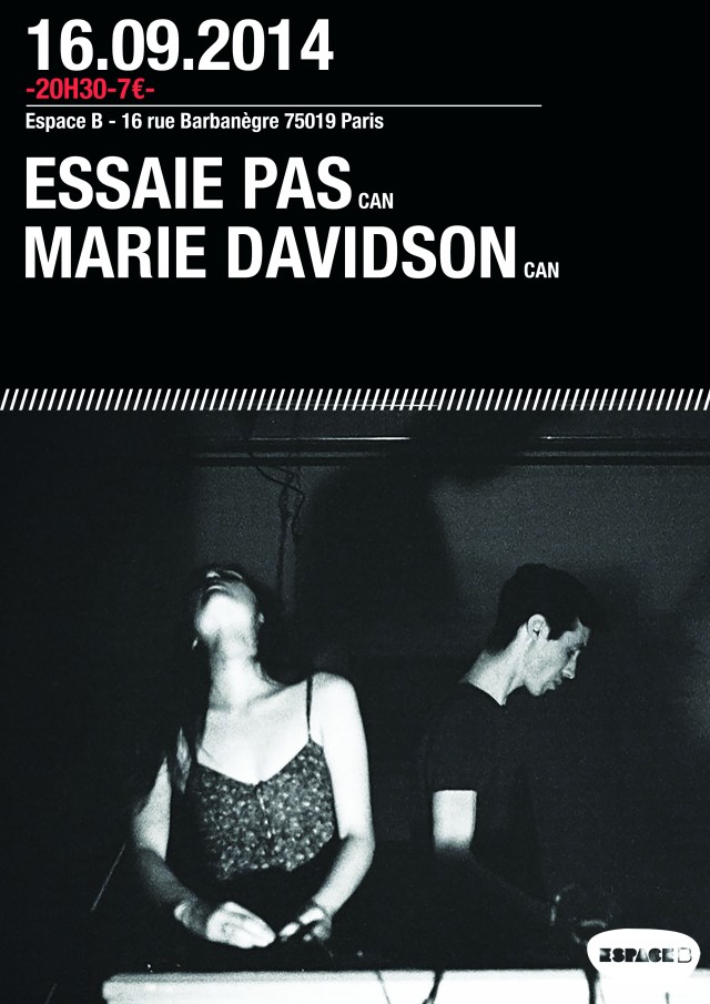 ESSAIE PAS+MARIE DAVIDSON