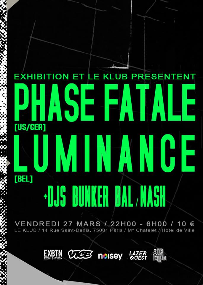 PHASE FATALE & POSITION PARALLELE