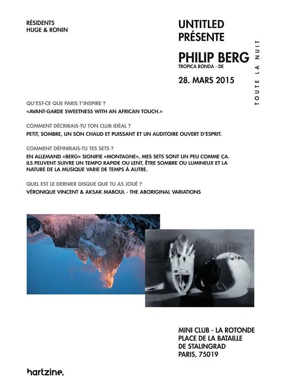 UNTITLED prÃ©sente PHILIP BERG