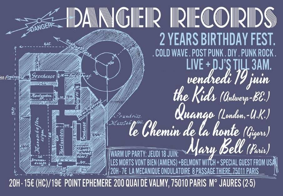 DANGER RECORDS BDAY PARTY