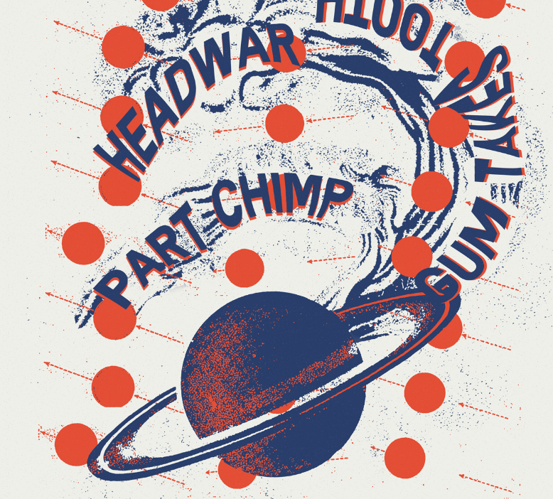 PART CHIMP, HEADWAR, GUM TAKES TOOTH & TARNOWSKA