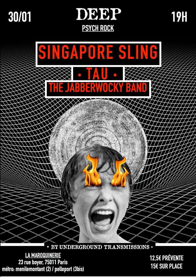 SINGAPORE SLING, TAU & THE JABBERWOCKY BAND