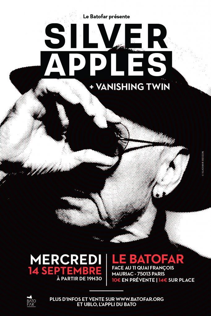Silver Apples au Batofar le 14 septembre