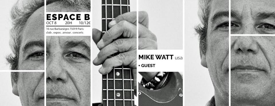 Mike Watt et Il Sogno Del Marinaio le 8 octobre Ã  l'Espace B