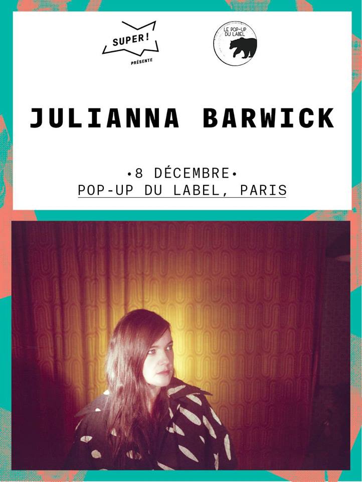 Julianna Barwick au Pop-Up du Label le 08 dÃ©cembre
