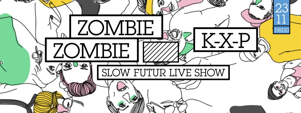 Zombie Zombie + K-X-P au Badaboum le 23 novembre