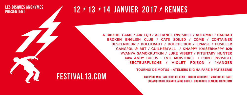 Festival Treize 2017