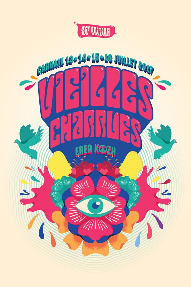 Festival des Vieilles Charrues 2017, du 13 au 16 Juillet 2017 Ã  Carhaix