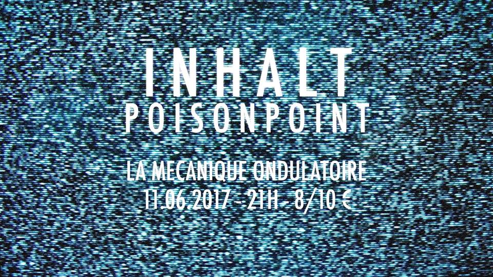 Inhalt + Poison Point Ã  la MÃ©canique Ondulatoire le 11 juin