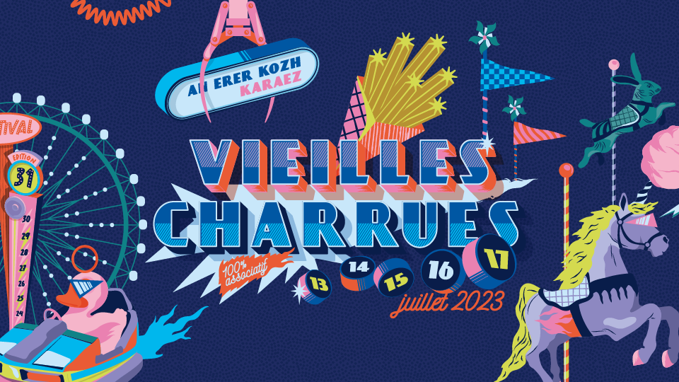 ON Y SERA : Festival des Vieilles Charrues, du 13 au 17 Juillet 2023 à Carhaix